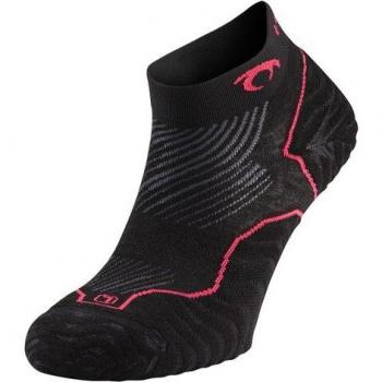Calcetines de running unisex Lurbel Tiwar Two negro/fucsia