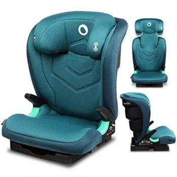 Silla de coche Lionelo Neal i-Size Turquesa 15-36 kg con Isofix y respaldo ajustable