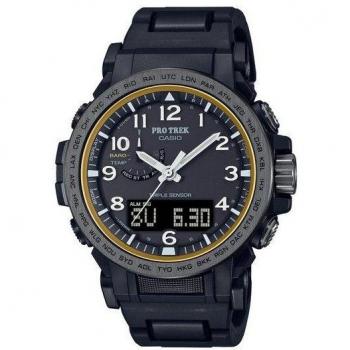 Casio Pro Trek PRW-51FC-1JF Men's Black Radio Solar Eco-Friendly Biomass Plastic Watch