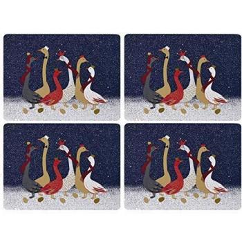 Portmeirion Home & Gifts X0010548946 Geese - Juego de manteles individuales