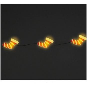 Guirnalda con 20 Botas Papá Noel Led
