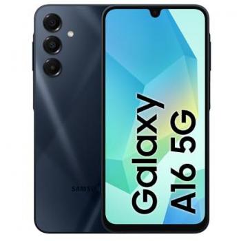 Smartphone Samsung Galaxy A16 SM-A166B 4GB RAM, 128GB almacenamiento, pantalla de 6.7 pulgadas, conectividad 5G, color Negro Azul, versión OEM