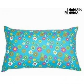 Cuscino primavera blu by Loomin Bloom