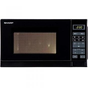 Microondas Sharp R-742BKW 25L 900W Negro