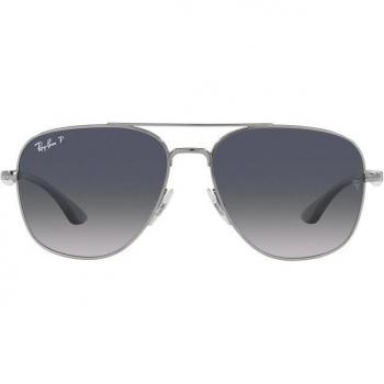 Ray-Ban RB3683 004/78 Gunmetal/Blue Gradient Polarised Sunglasses
