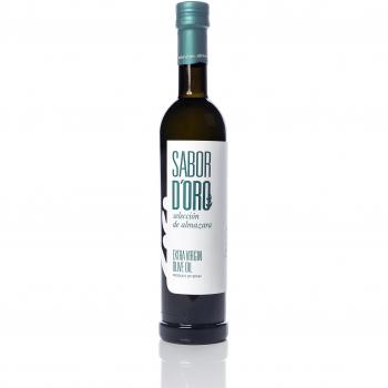 SABOR D'ORO selección de almazara. Botella de cristal 500 ml.