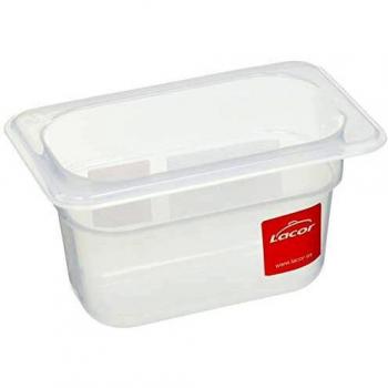 LACOR 66910 Horas Polipropileno GN-Recipiente 1/9 176 x 108 x 100 mm