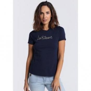 Camiseta de manga corta marino Lois Jeans