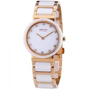 Bering Time Classic - Reloj de cuarzo para mujer, con correa de diversos materiales, color 0