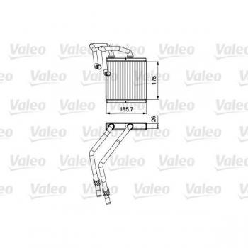 Radiador de calefacción VALEO 811544 con tecnología de calentamiento eficiente, diseño compacto, termostato ajustable, múltiples niveles de potencia, protección contra sobrecalentamiento y ruedas para fácil movilidad