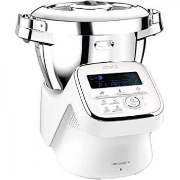 Krups iPrep&Cook XL HP60A1 Robot de Cocina con función de cocción, Blanco/Acero Inoxidable