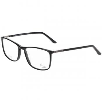 Jaguar 1029 8840 Men's Black Eyeglasses - Rectangular Frame, Prescription and Non-Prescription Options Available
