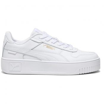 Zapatillas Puma Carina Street Jr, color blanco puro, talla 39, para junior