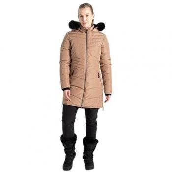 Chaqueta Aislante Dare2B Striking IV para Mujer, Marrón, Talla 46