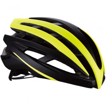 BBB - Casco CRT. Icarus Bhe-05 Negro Mate/Amarillo T-M