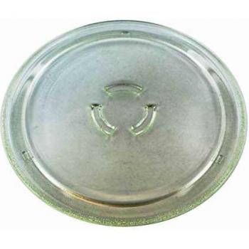 Plato giratorio de vidrio para microondas Whirlpool - Ø 250 mm - Blanco