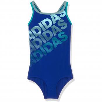 adidas niña 1 Piece Lineage – Bañador, Niñas, DM2965, Mystery Ink/Blue Spirit, 128