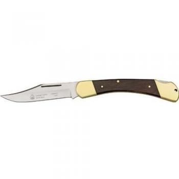 Divers Puma PU6169620W - Cuchillo de hoja fija, color Marrón / marrón claro