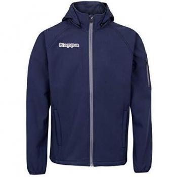 Kappa Valas Chaqueta, Unisex, Azul Marino, 8Y