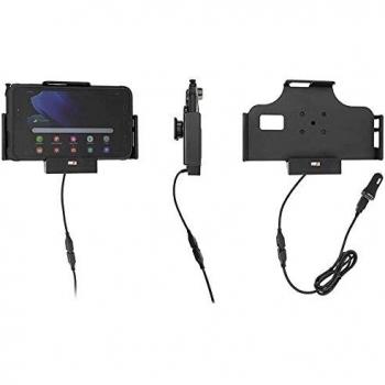 Soporte activo para Samsung Galaxy Tab Active 2/3 con adaptador de encendedor de cigarrillos y sistema de cambio fácil