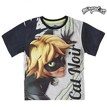 Camiseta Manga Corta Ladybug Cat Noir T.4
