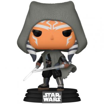 Funko Pop! Star Wars: Ahsoka Tano Vinyl Figure #130 (9 cm, con dos sables de luz)