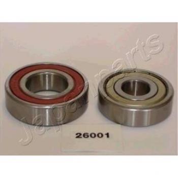 Juego de cojinete de rueda JAPANPARTS KK-26001 - Kit de cojinete de rueda, incluye rodamientos y elementos necesarios para la instalación, diseñado específicamente para vehículos japoneses, alta calidad y durabilidad