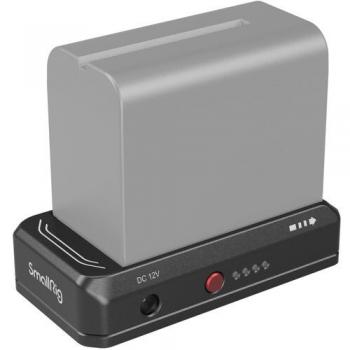 SmallRig Advanced NP-F Battery Adapter Plate with Dual DC Output 7.4V 12V