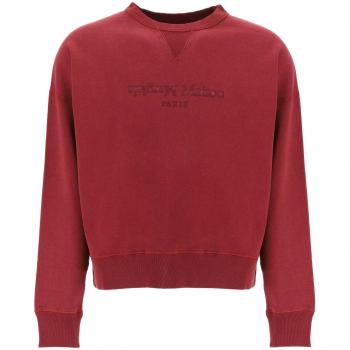 Maison Margiela Reverse Logo Sweatshirt - M Pink