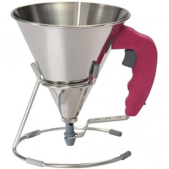 Mini embudo de pistón KWIK fucsia De Buyer Ø 15 cm - 0,8 L