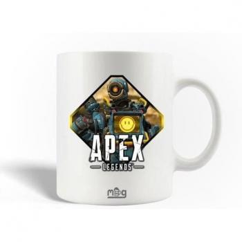 Taza de Cerámica Apex Legends Robot Videojuego