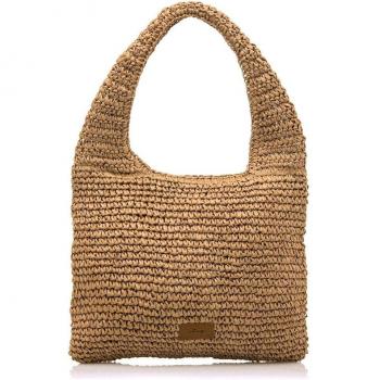 Bolso Mustang Sison Marrón con Cierre de Cremallera