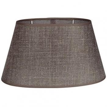 Lado mesa 27024 pantalla oval textura, 45 x 27 x 23 cm