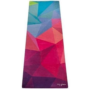 La Colchoneta de Yoga Combo. ¡Lujoso Antideslizante y Diseñado Para Agarrar Más Cuando Usted Suda! Ecológico Reversible y Lavable a la Máquina