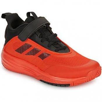 Zapatillas de Baloncesto adidas Ownthegame 3.0, Color Negro/Rojo, Talla 35.5 EU