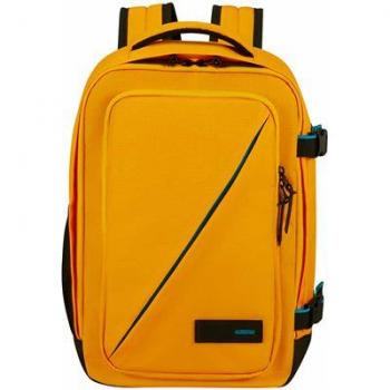 Mochila Take2Cabin Amarilla de American Tourister - Ideal para llevar debajo del asiento en Ryanair