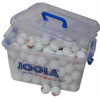 Joola Training SH 40 blanco en 144er Ball Box, puntas Balón de entrenamiento para ejercicios de gimnasio