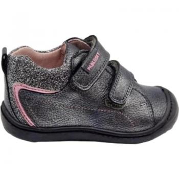 Botas Pablosky 018250 ANTRACITA CORDONETS Calzado para Niños, Zapatos de Niña PABLOSKY BOTA BEBE NINA 018250 PLATA