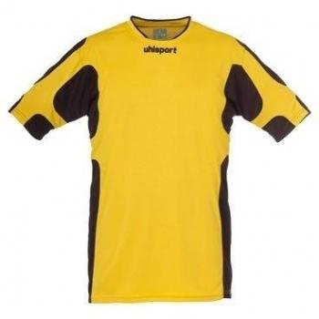 uhlsport Camiseta Cup KA, todo el año, unisex, color Varios colores - maisgelb/Schwarz, tamaño XL