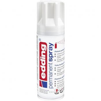 Edding 5200 Spray de Pintura Acrílica Permanente Blanco Tráfico Brillo 200 ml
