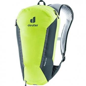 deuter Road One Mochila de Ciclismo de Carreras, Unisex, Citrus-Graphite, 5 L