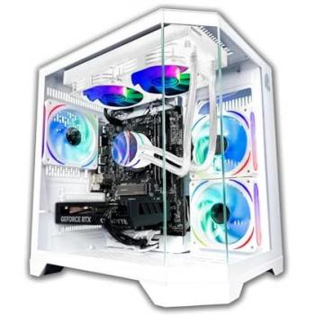 PC Gaming NitroPC Avanzado Nitro Blanco - AMD Ryzen 5 5600X, NVIDIA RTX 3050 8GB, 16GB RAM DDR4, 1TB M.2 NVMe, Windows 11
