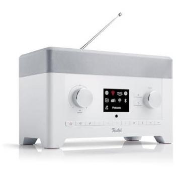 Teufel RADIO 3SIXTY - Radio Internet DAB+, FM, Bluetooth, Spotify Connect, Son 360°, Blanco