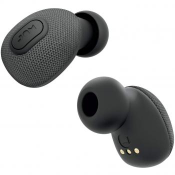 Jam Live True Auriculares inalámbricos de pinganillo, 3 horas de reproducción, Negro
