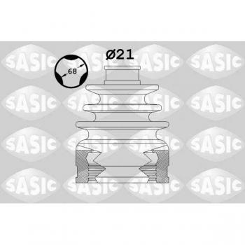 SASIC Kit de fuelles para eje de transmisión 1906062 - incluye fuelles, anillos y abrazaderas, diseñado para garantizar un sellado óptimo y protección contra la entrada de suciedad y humedad en el sistema de transmisión