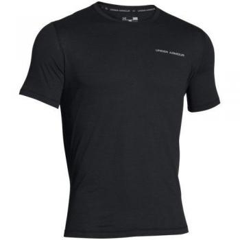 Under Armour CHARGED COTTON SS T - Camiseta de manga corta para Hombre, color Negro, talla M