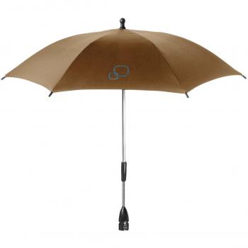 Quinny 72409160 - Sombrilla para silla de paseo y cochecito, color marrón