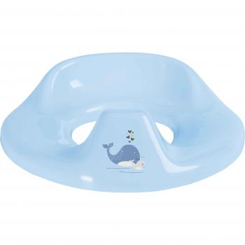 bébé-jou 6038102 Wally Whale - Asiento para inodoro, color azul