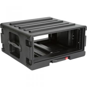 SKB 4U Roto Rolling Rack with Wheels and Handle, Black