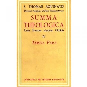 Summa Theologiae. IV: Tertia pars: 4